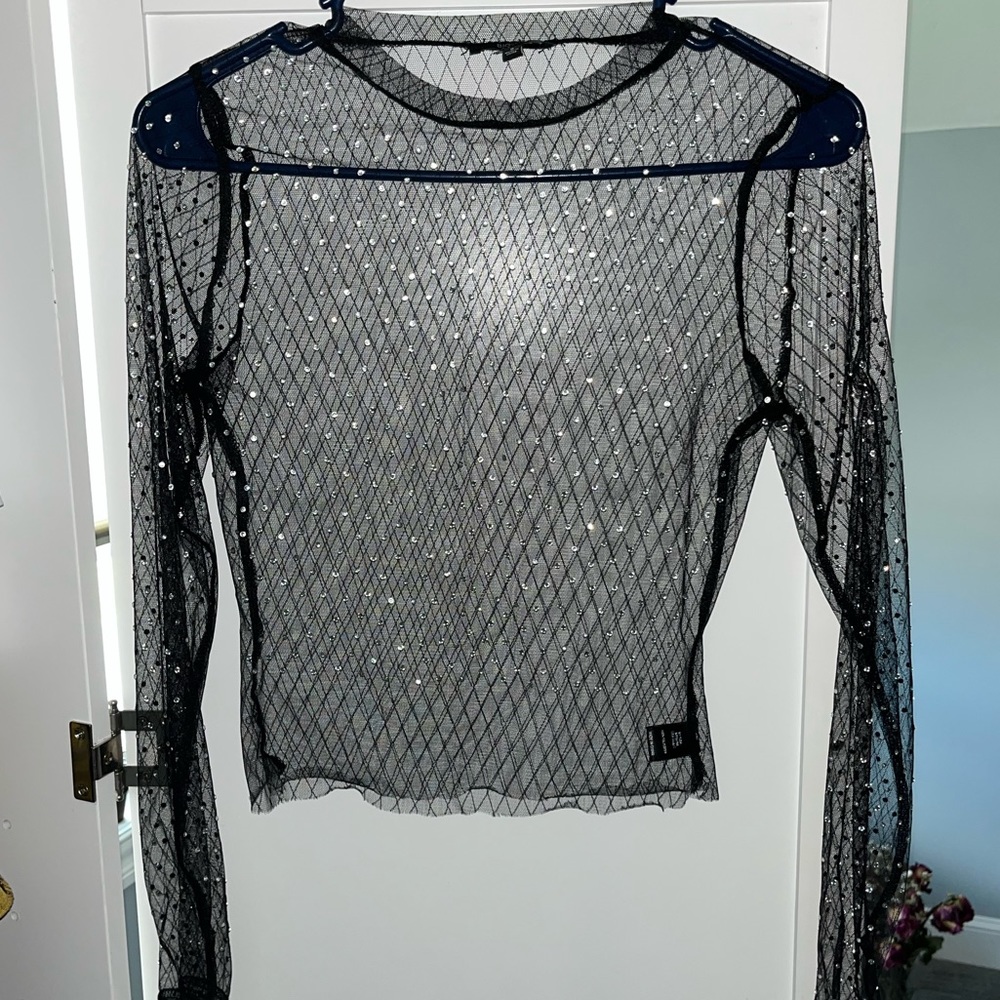 Rhinestone Shirt Cover